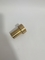 EN12164 M5 M6 Brass Ferrule Compression Union Fitting Berlapis Krom